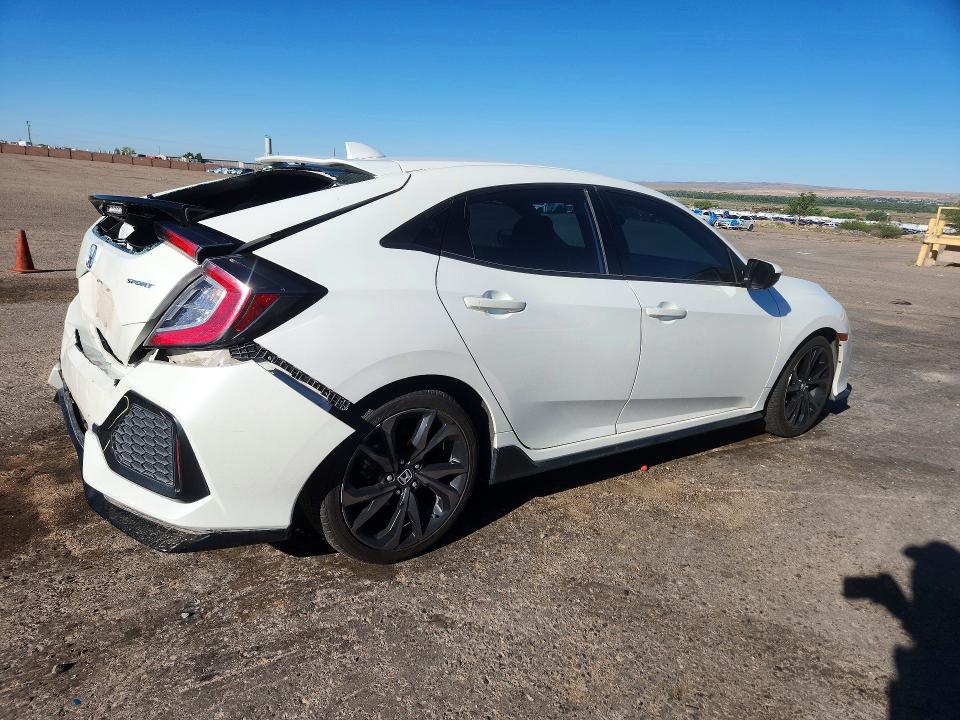 58802026 :رقم المزاد ، SHHFK7H43JU236521 vin ، 2018 Honda Civic مزاد بيع