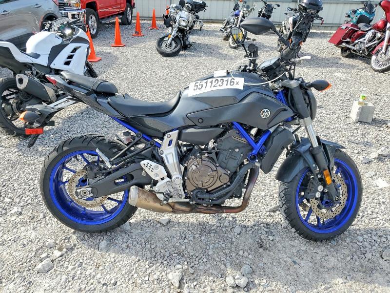 Aukcja sprzedaży 2015 Yamaha Fz07, vin: JYARM06E1FA003731, numer aukcji: 55112316