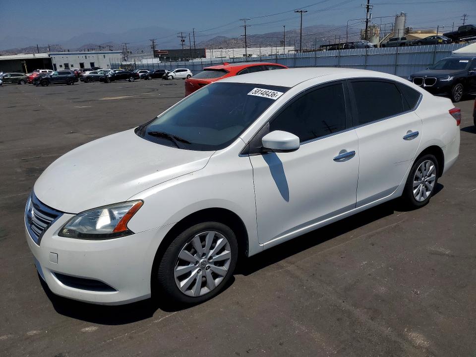 Aukcja sprzedaży 2014 Nissan Sentra, vin: 3N1AB7AP3EL648187, numer aukcji: 58148436