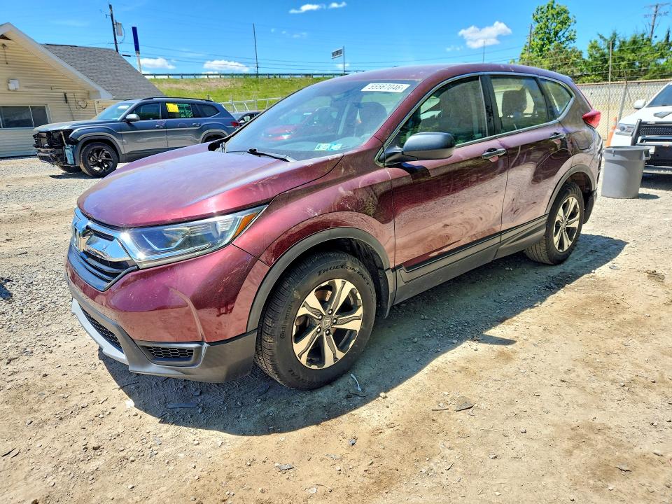 Auction sale of the 2019 Honda Cr-v, vin: 2HKRW6H37KH231734, lot number: 55567046