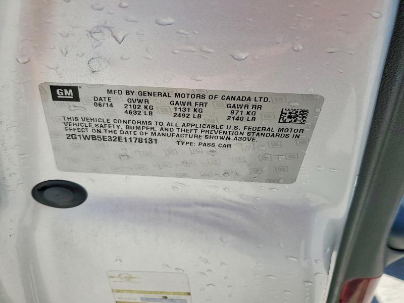 Продажа на аукционе авто 2014 Chevrolet Impala Limited, vin: 2G1WB5E32E1178131, номер лота: 55618426