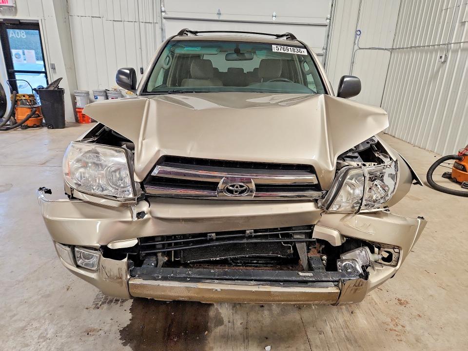 57691836 :رقم المزاد ، JTEBU14R458043286 vin ، 2005 Toyota 4runner مزاد بيع