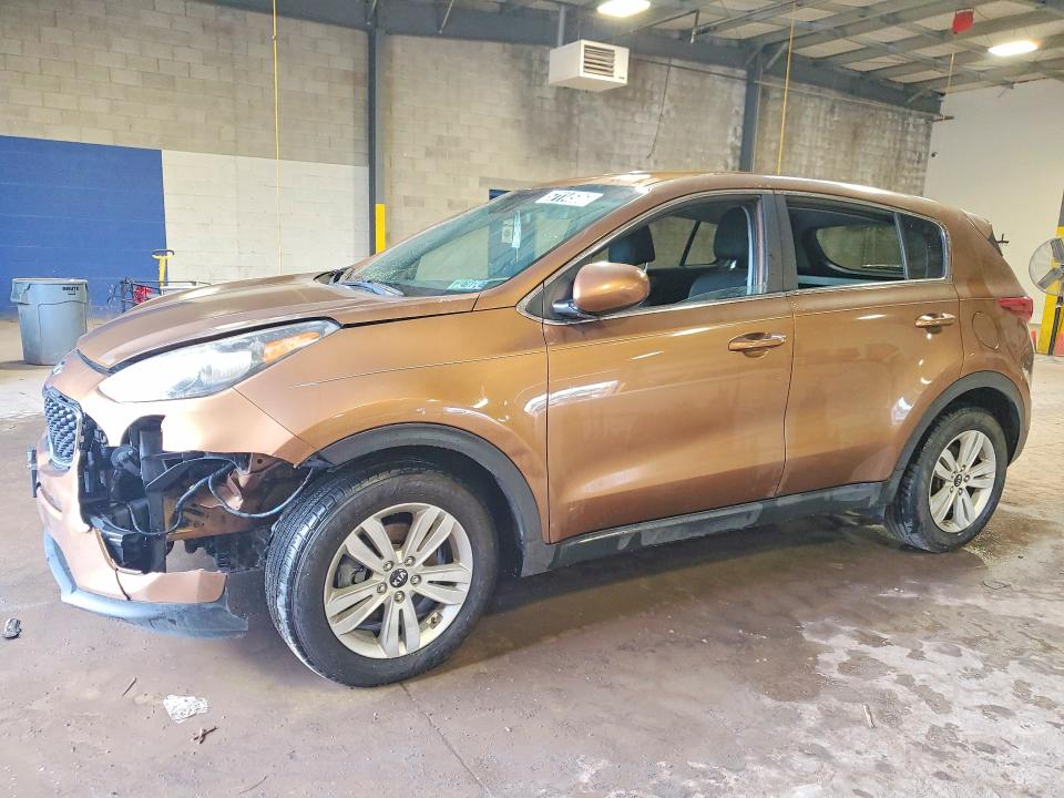 2017 Kia Sportage მანქანა იყიდება აუქციონზე, vin: KNDPM3ACXH7104401, აუქციონის ნომერი: 57114586