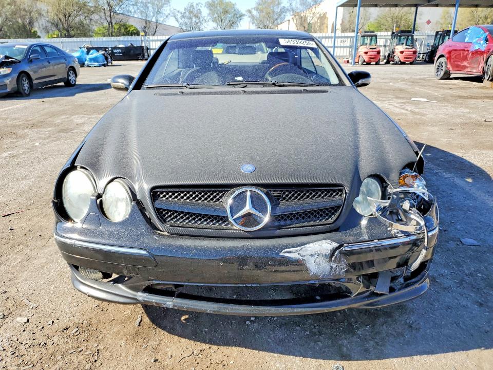 58939256 :رقم المزاد ، WDBPJ75J72A029657 vin ، 2002 Mercedes-benz Cl مزاد بيع