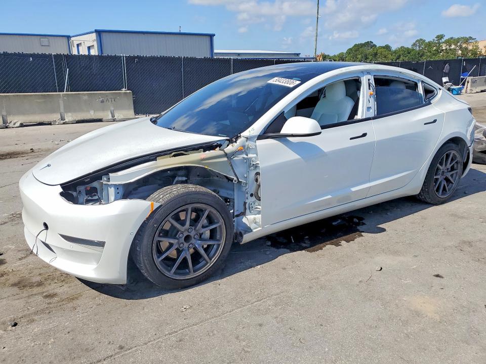 2020 Tesla Model 3 მანქანა იყიდება აუქციონზე, vin: 5YJ3E1EA7LF797875, აუქციონის ნომერი: 58433806