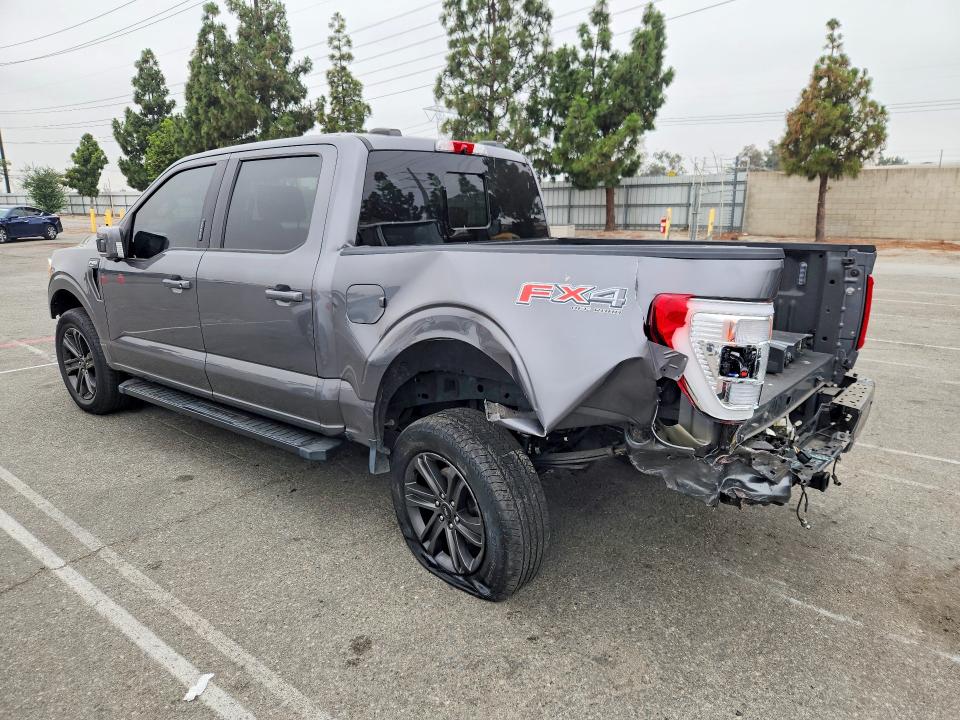 57645126 :رقم المزاد ، 1FTFW1E89MFA38424 vin ، 2021 Ford F150 مزاد بيع