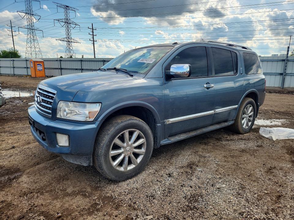 2008 Infiniti Qx56 მანქანა იყიდება აუქციონზე, vin: 5N3AA08C08N907199, აუქციონის ნომერი: 58234836