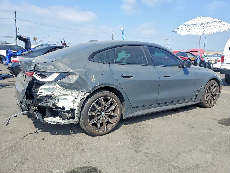58431596 :رقم المزاد ، WBY23HD09SFT98932 vin ، 2025 Bmw I4 مزاد بيع
