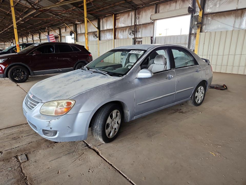 Продажа на аукционе авто 2007 Kia Spectra, vin: KNAFE122875440851, номер лота: 58731566