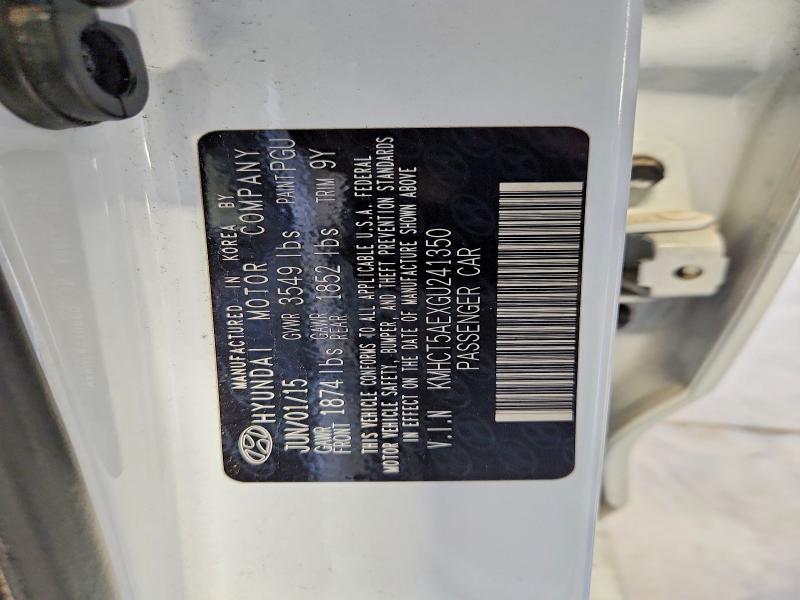 Продажа на аукционе авто 2016 Hyundai Accent, vin: KMHCT5AEXGU241350, номер лота: 56529286