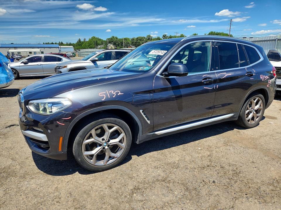 2021 Bmw X3 მანქანა იყიდება აუქციონზე, vin: 5UXTS1C0XM9H46404, აუქციონის ნომერი: 57259146