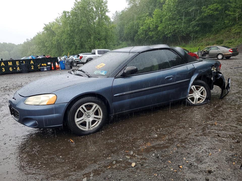 Продажа на аукционе авто 2003 Chrysler Sebring, vin: 1C3EL65R43N572286, номер лота: 58452566