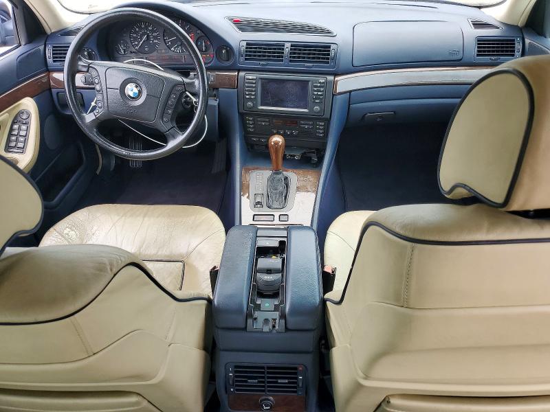 2001 Bmw 740 მანქანა იყიდება აუქციონზე, vin: WBAGH83471DP25350, აუქციონის ნომერი: 74514325