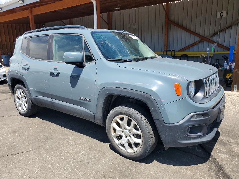 Продажа на аукционе авто 2017 Jeep Renegade, vin: ZACCJBBB1HPG27896, номер лота: 55487196