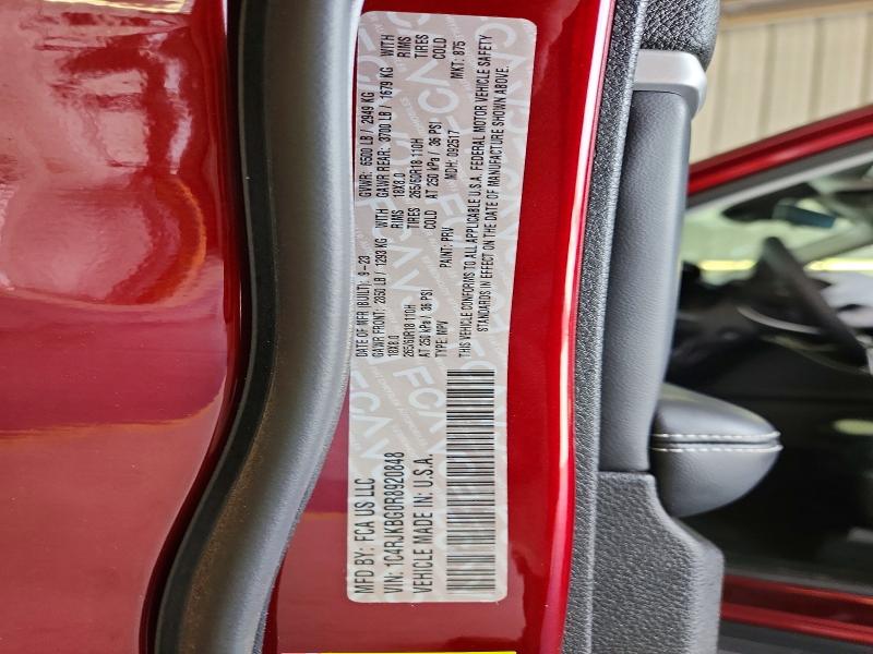 58282666 :رقم المزاد ، 1C4RJKBG0R8920848 vin ، 2024 Jeep Grand Cherokee مزاد بيع
