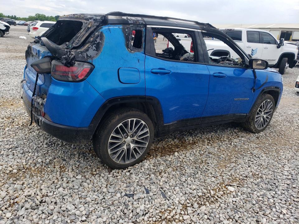 2022 Jeep Compass მანქანა იყიდება აუქციონზე, vin: 3C4NJDCB6NT153144, აუქციონის ნომერი: 57297106