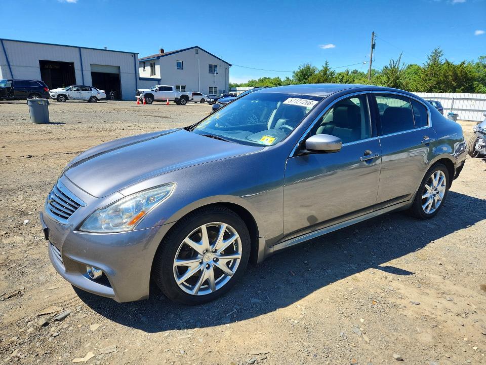 2013 Infiniti G37 Sedan მანქანა იყიდება აუქციონზე, vin: JN1CV6AR2DM352092, აუქციონის ნომერი: 57127266