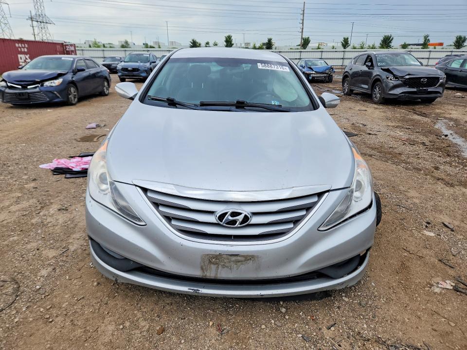 2014 Hyundai Sonata მანქანა იყიდება აუქციონზე, vin: 5NPEB4ACXEH854679, აუქციონის ნომერი: 58887316