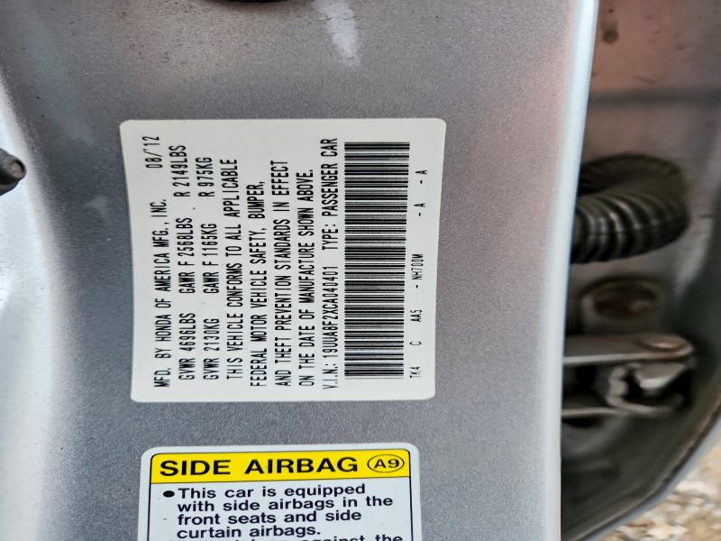 Продаж на аукціоні авто 2012 Acura Tl, vin: 19UUA8F2XCA040401, номер лоту: 56746966