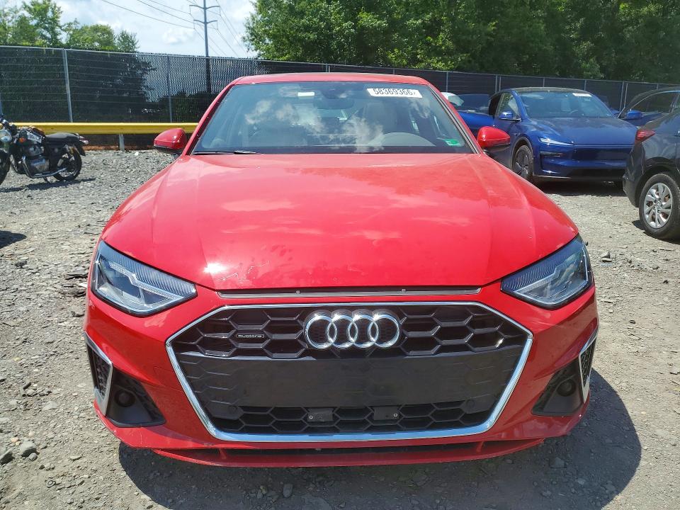 58369366 :رقم المزاد ، WAUDAAF44NN007068 vin ، 2022 Audi A4 مزاد بيع