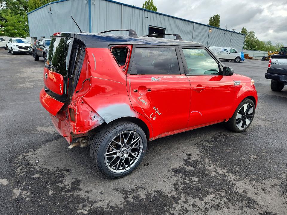 2016 Kia Soul მანქანა იყიდება აუქციონზე, vin: KNDJP3A51G7398722, აუქციონის ნომერი: 56639646