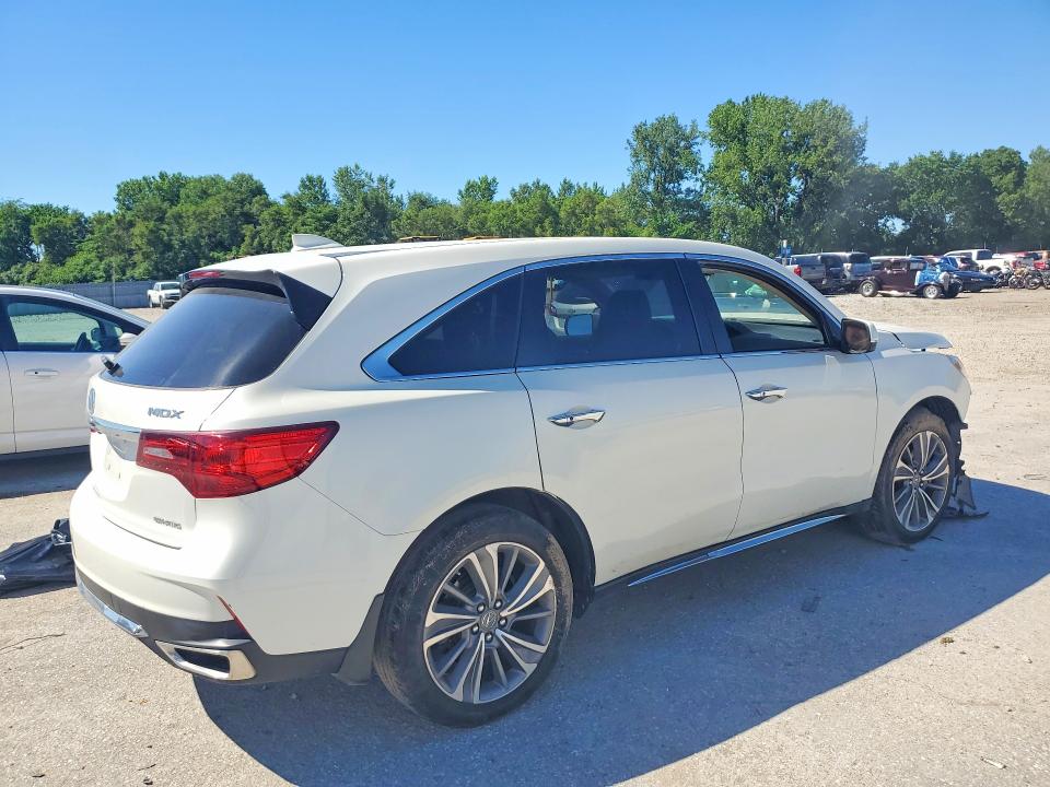 Продаж на аукціоні авто 2017 Acura Mdx, vin: 5J8YD4H53HL005347, номер лоту: 57072996