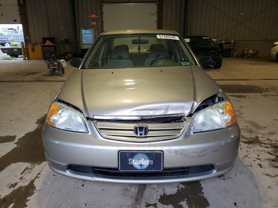 2003 Honda Civic მანქანა იყიდება აუქციონზე, vin: 1HGES165X3L000715, აუქციონის ნომერი: 57490346