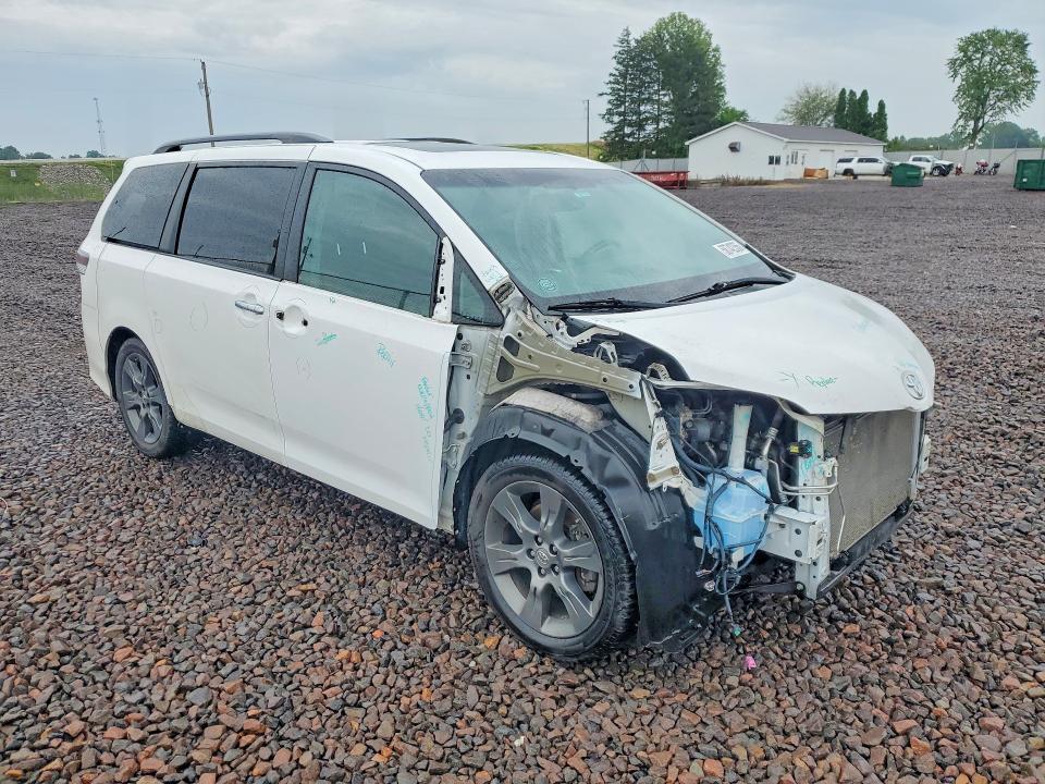 Aukcja sprzedaży 2015 Toyota Sienna, vin: 5TDXK3DC9FS637022, numer aukcji: 58742356