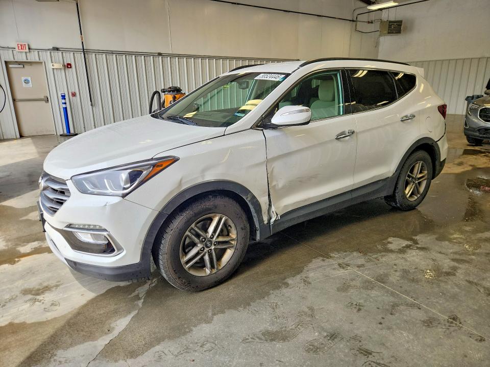 58524446 :رقم المزاد ، 5XYZUDLB7JG519915 vin ، 2018 Hyundai Santa Fe Sport مزاد بيع