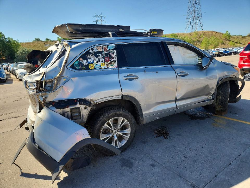 59164926 :رقم المزاد ، 5TDJKRFHXES031566 vin ، 2014 Toyota Highlander مزاد بيع