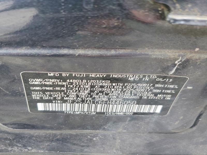 55991426 :رقم المزاد ، JF2SJAEC6EH446050 vin ، 2014 Subaru Forester مزاد بيع