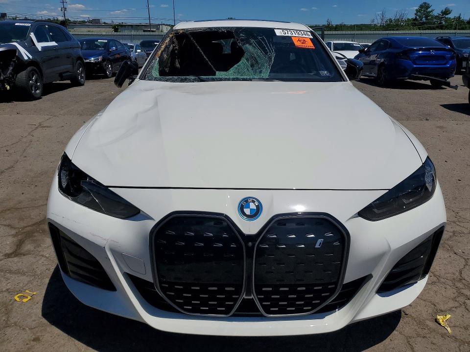 2024 Bmw I4 მანქანა იყიდება აუქციონზე, vin: WBY43AW04RFR71887, აუქციონის ნომერი: 57319346
