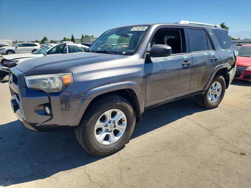 57143106 :رقم المزاد ، JTEZU5JR3F5099006 vin ، 2015 Toyota 4runner مزاد بيع
