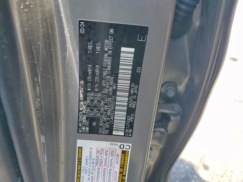 Продажа на аукционе авто 2024 Lexus Nx 350h, vin: JTJGKCEZ7R5022155, номер лота: 56108896