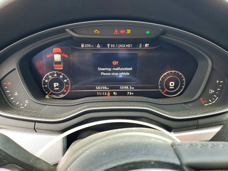 57769326 :رقم المزاد ، WAUENAF4XJA063526 vin ، 2018 Audi A4 مزاد بيع