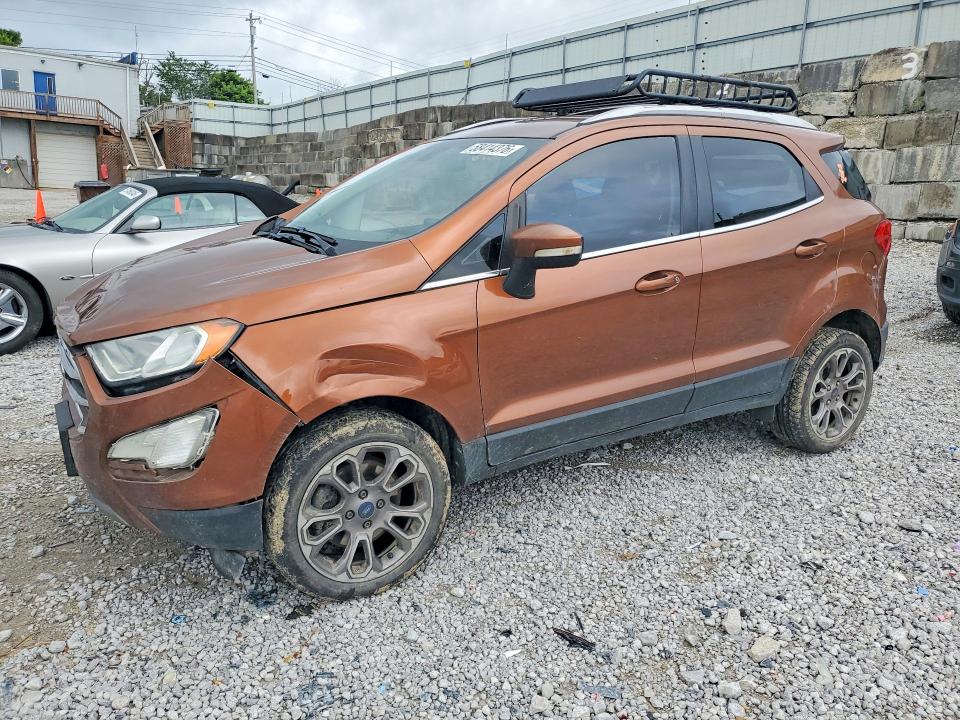 58414376 :رقم المزاد ، MAJ6P1WL6JC201792 vin ، 2018 Ford Ecosport مزاد بيع