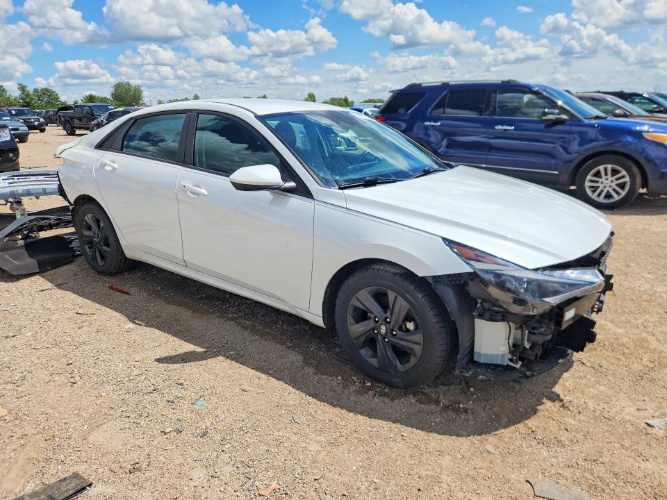 2021 Hyundai Elantra მანქანა იყიდება აუქციონზე, vin: 5NPLS4AG0MH047886, აუქციონის ნომერი: 58904536