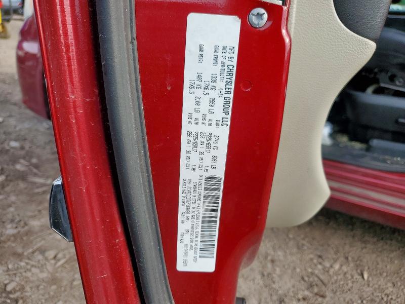Продажа на аукционе авто 2014 Chrysler Town & Country, vin: 2C4RC1CG7ER364068, номер лота: 56496616