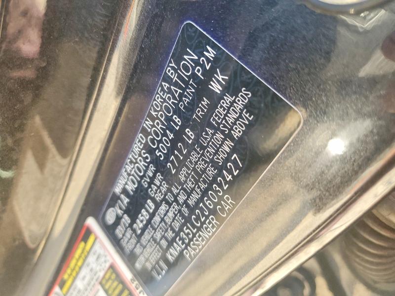 Продажа на аукционе авто 2018 Kia Stinger, vin: KNAE35LC2J6032427, номер лота: 55728366