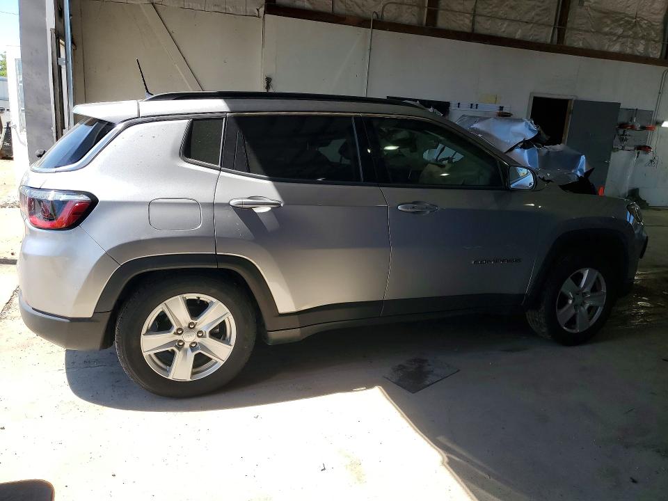 2022 Jeep Compass მანქანა იყიდება აუქციონზე, vin: 3C4NJDBB4NT207736, აუქციონის ნომერი: 55918366