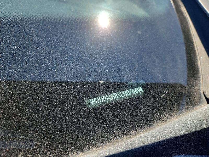56267156 :رقم المزاد ، WDD5J4GBXLN076694 vin ، 2020 Mercedes-benz Cla مزاد بيع