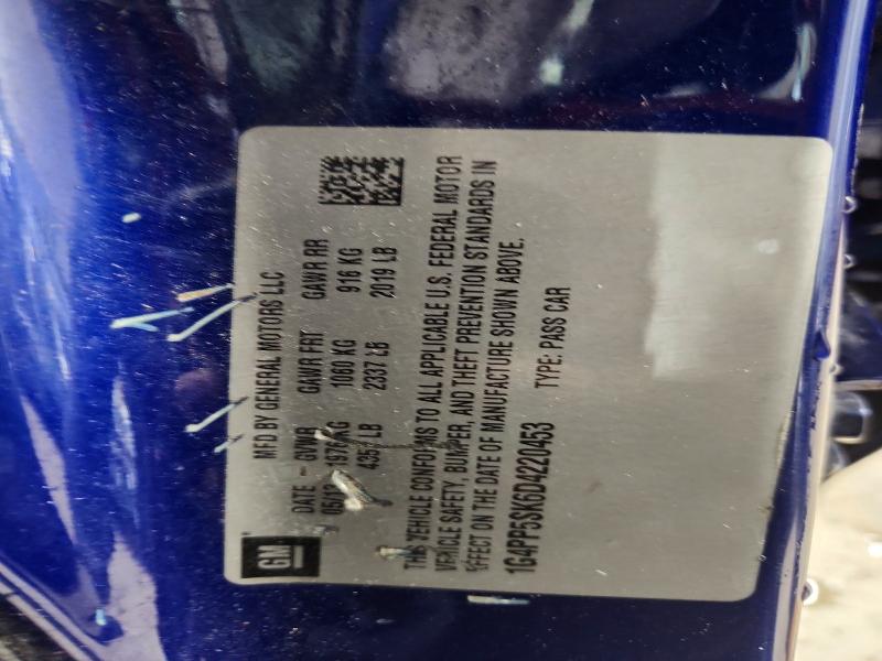 58557686 :رقم المزاد ، 1G4PP5SK6D4220453 vin ، 2013 Buick Verano مزاد بيع