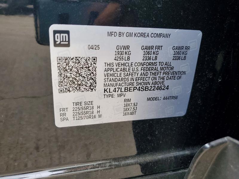 Продаж на аукціоні авто 2025 Buick Envista, vin: KL47LBEP4SB224624, номер лоту: 56355286
