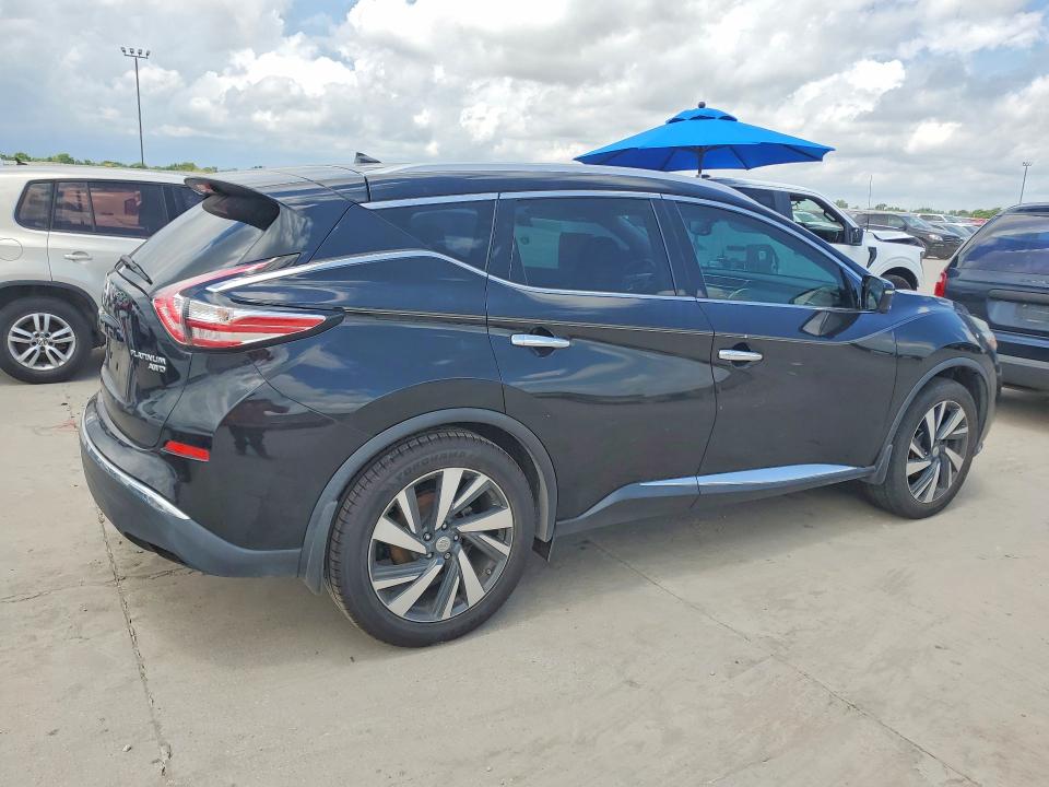 2015 Nissan Murano მანქანა იყიდება აუქციონზე, vin: 5N1AZ2MH8FN211461, აუქციონის ნომერი: 55988286