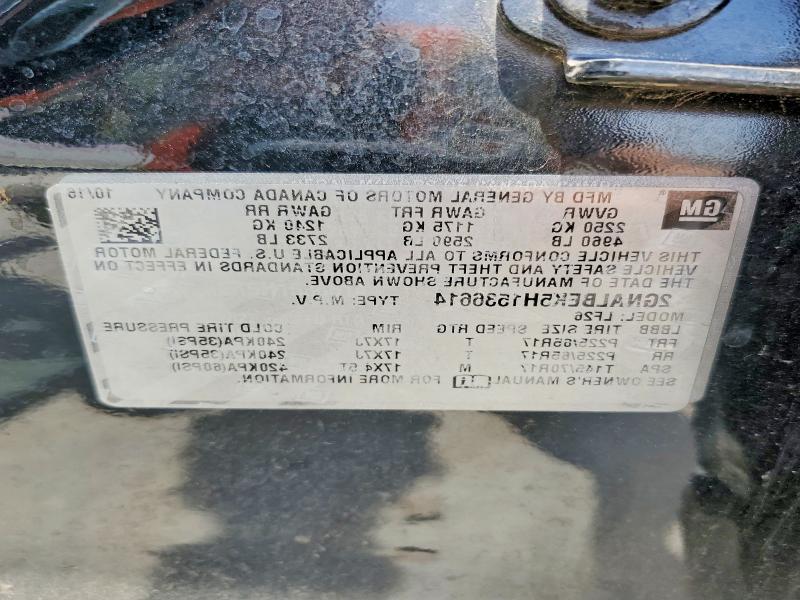 Aukcja sprzedaży 2017 Chevrolet Equinox, vin: 2GNALBEK5H1536614, numer aukcji: 56743886