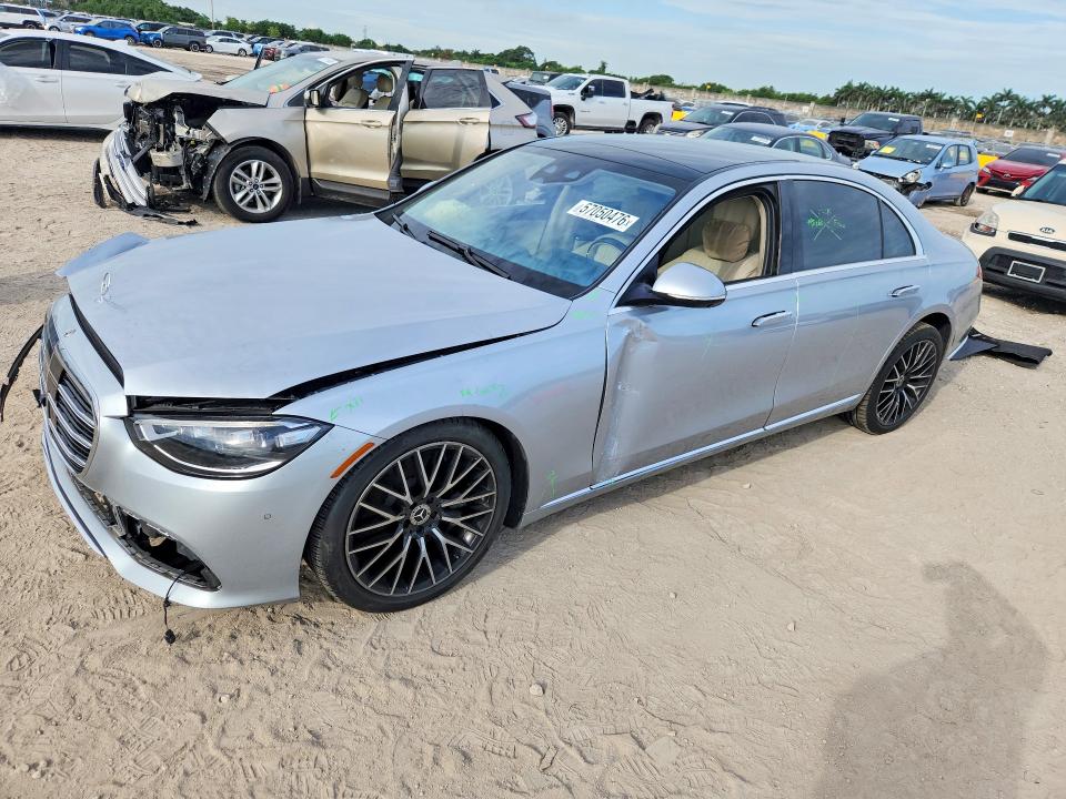 Продаж на аукціоні авто 2022 Mercedes-benz S, vin: W1K6G7GB8NA159488, номер лоту: 57050476