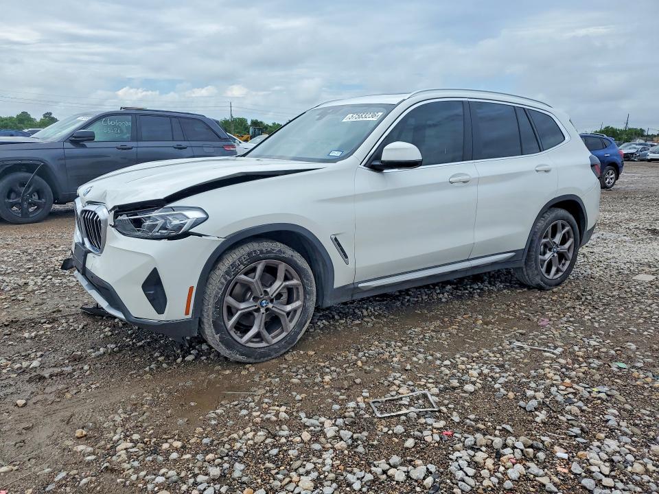 2022 Bmw X3 მანქანა იყიდება აუქციონზე, vin: 5UX43DP05N9K35419, აუქციონის ნომერი: 57583236