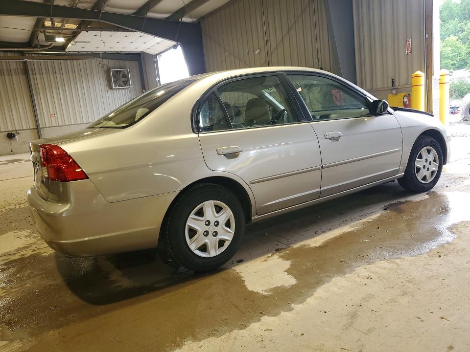 2003 Honda Civic მანქანა იყიდება აუქციონზე, vin: 1HGES165X3L000715, აუქციონის ნომერი: 57490346