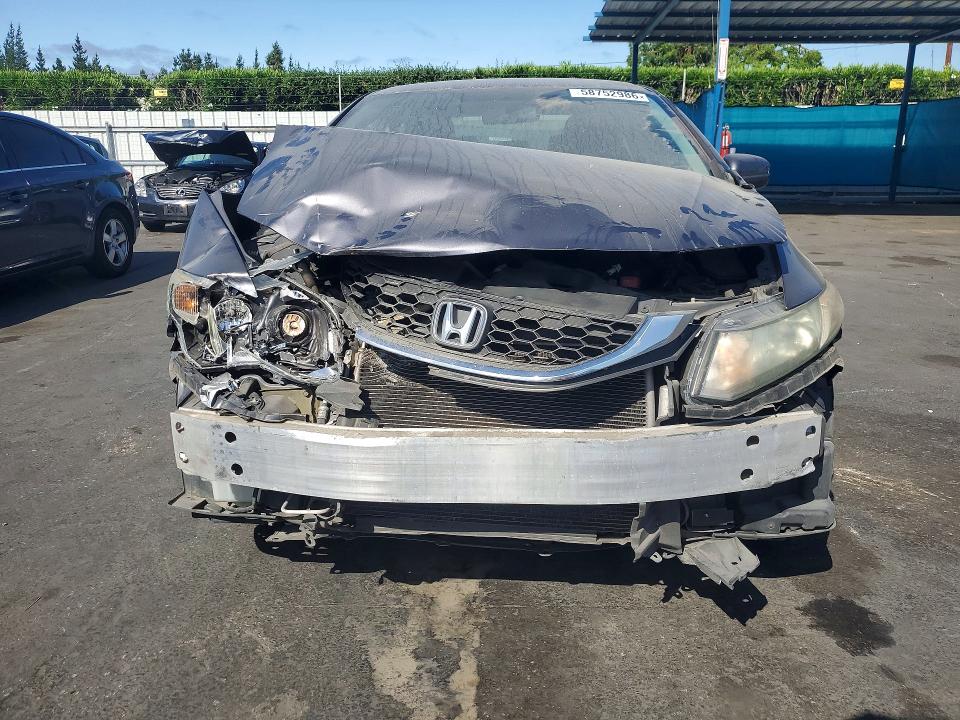 58752986 :رقم المزاد ، 2HGFB2F77FH512056 vin ، 2015 Honda Civic مزاد بيع