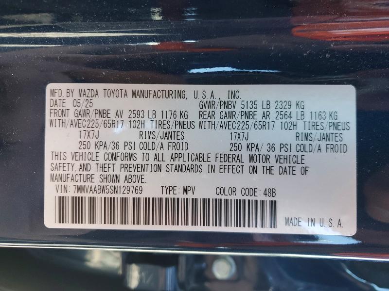 Продажа на аукционе авто 2025 Mazda Cx-50, vin: 7MMVAABW5SN129769, номер лота: 56771186